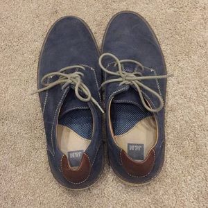Johnston&murphy blue oxfords
